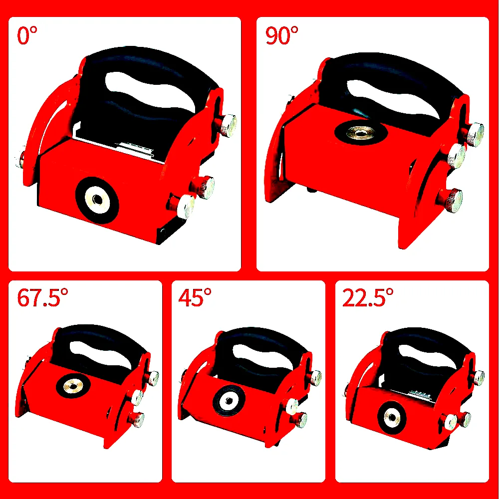 각도조절 목공 드릴가이드 목공용 목다보 도웰지그 타공 이미지 3