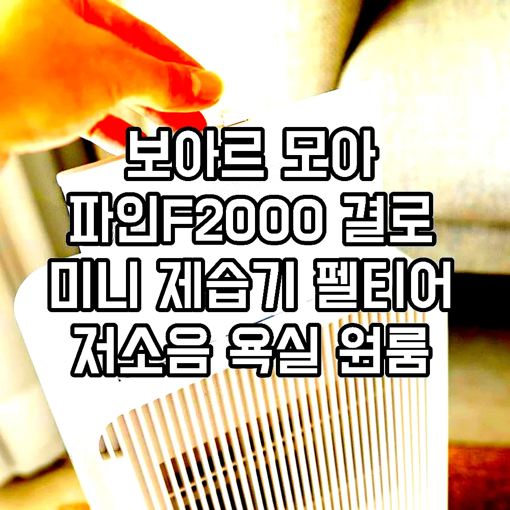 보아르 모아 파인F2000 결로 미니 제습기 펠티어 저소음 욕실 원룸 옷방 소형 화장실 이미지 5 보아르 모아 파인F2000 결로 미니 제습기 펠티어 저소음 욕실 원룸 옷방 소형 화장실 이미지 5