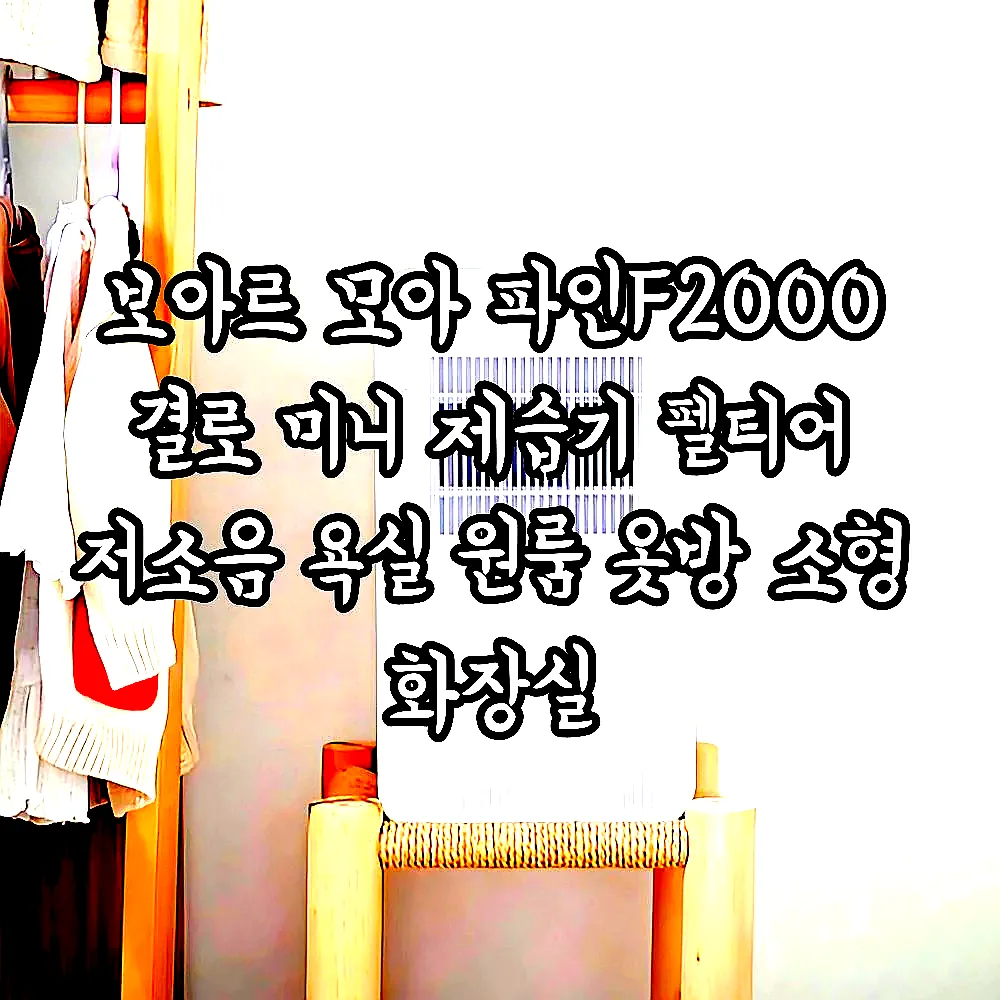 보아르 모아 파인F2000 결로 미니 제습기 펠티어 저소음 욕실 원룸 옷방 소형 화장실 이미지 2 보아르 모아 파인F2000 결로 미니 제습기 펠티어 저소음 욕실 원룸 옷방 소형 화장실 이미지 2