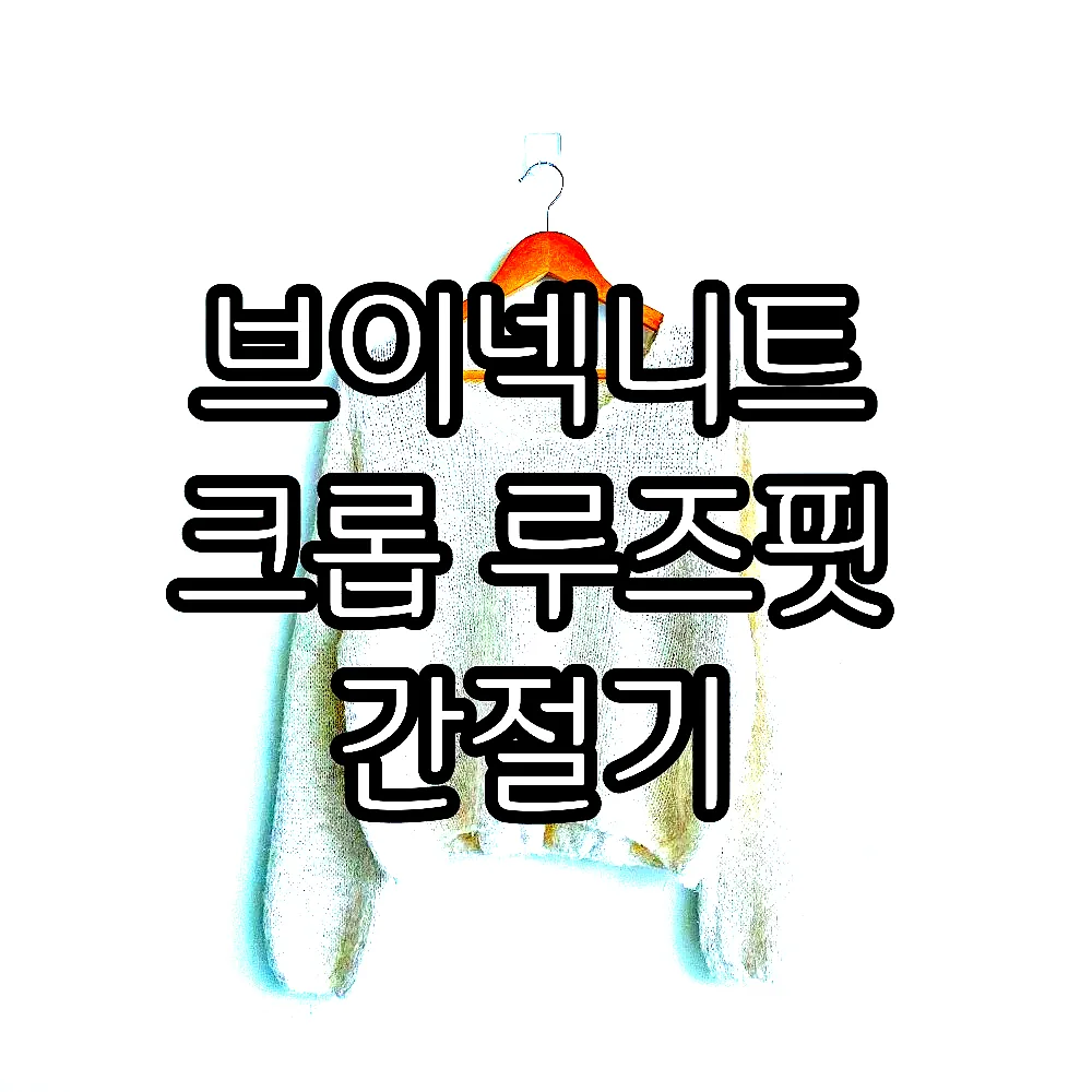 브이넥니트 크롭 루즈핏 간절기 이미지 7 브이넥니트 크롭 루즈핏 간절기 이미지 7