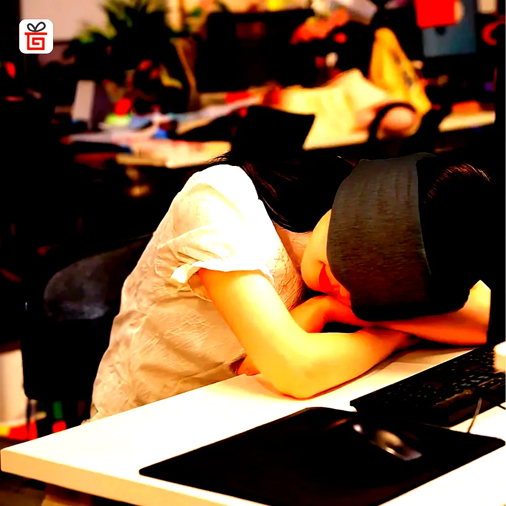 수면안대 암막 안대 숙면 눈가리개 눈가림 빛차단 눈피로 아이마스크 이미지 5